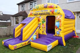 Bounce House with Slide Mallow
