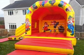 Bouncy Castle With Slide Mallow
