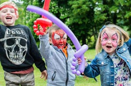 Face painter and balloon artist available in Mallow